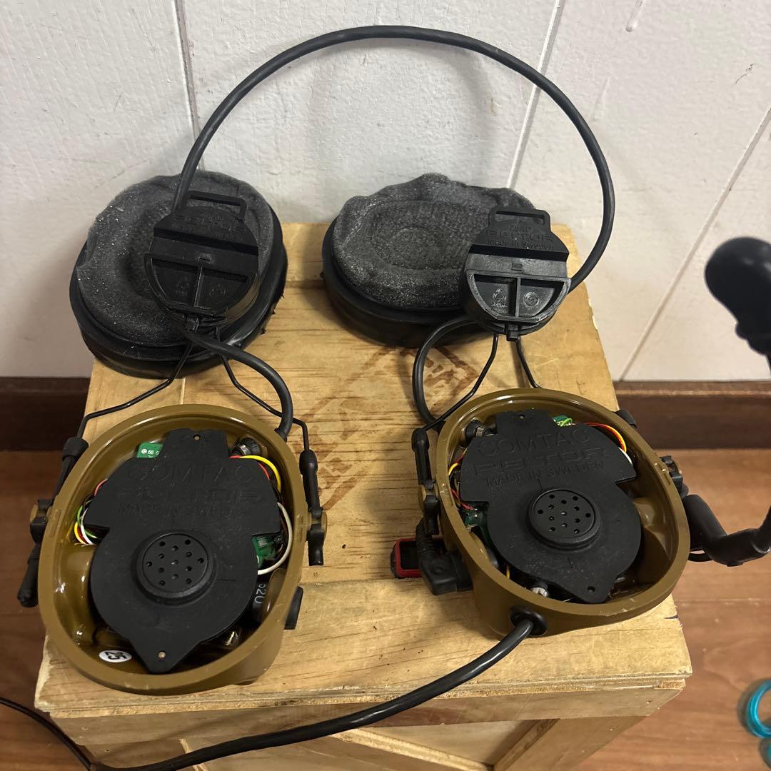 f*6様 初期型　米軍実物　PELTOR COMTAC IIIヘッドセット　動作