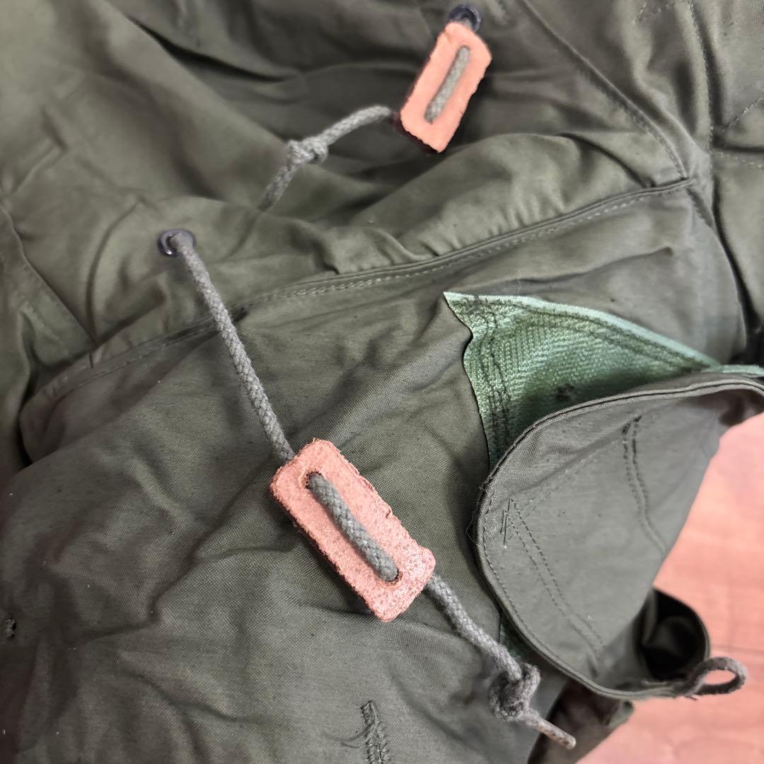 デッドストック　米軍　実物　80s M65 フィッシュテールパーカーフード　②