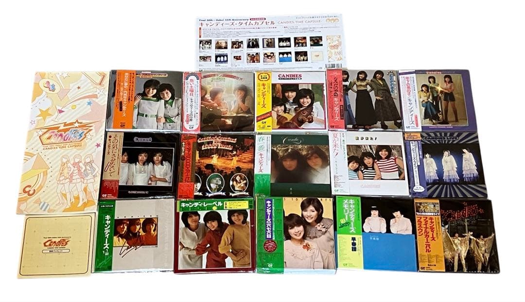 キャンディーズ Time Capsule 35周年記念 CDボックス