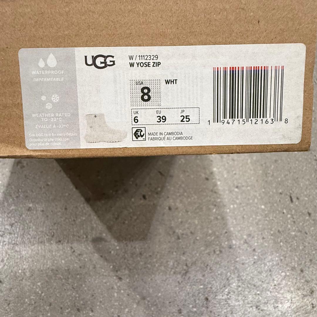 週末限定値引中☆早い者勝ち☆新品 UGG 防水ブーツ ヨセジップ 25cm