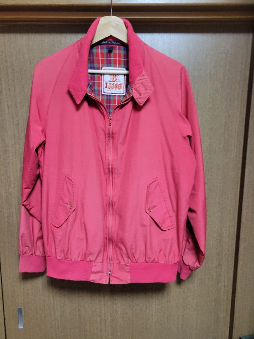 ​【英国製】BARACUTA バラクータ G9 ハリントンジャケット レッド