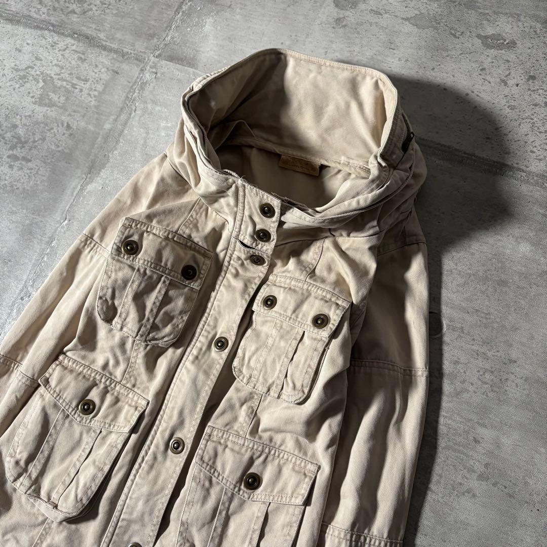 ジャケット・アウター 00s goa short length military jacket y2k