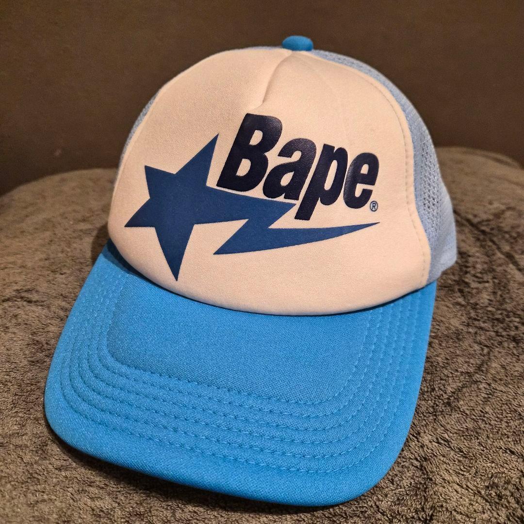 bape キャップ a bathing ape もんた着用bapesta