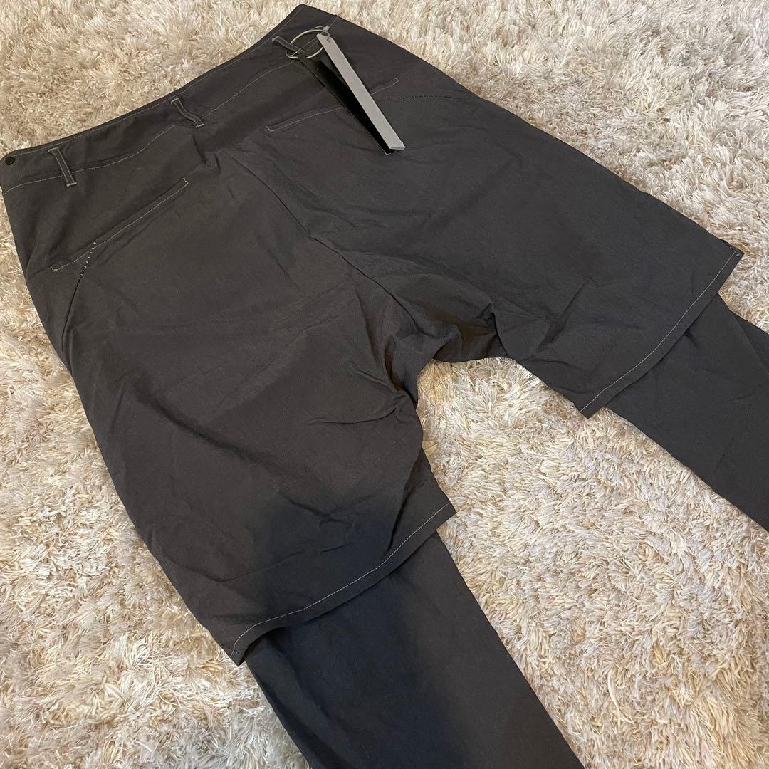 新品タグ付 インカーネーション レイヤード サルエルパンツ S 春夏