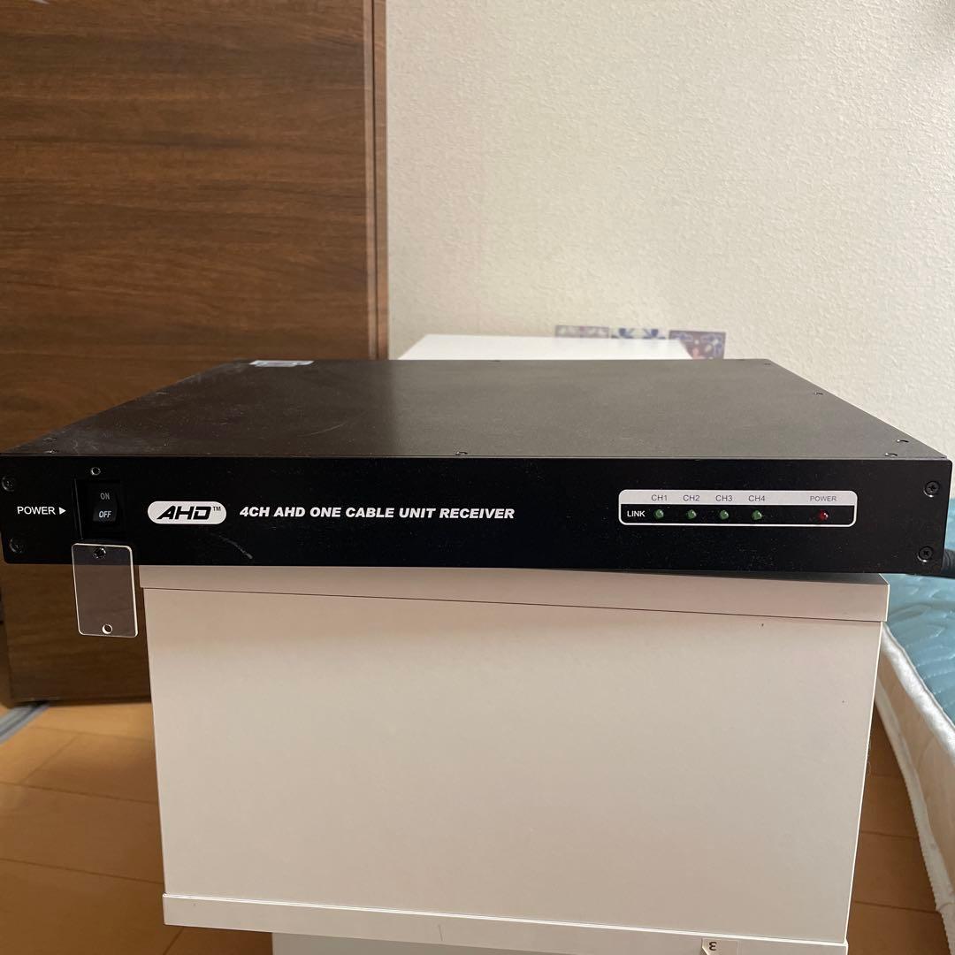 LG 4CH HD デジタルレコーダー AhDカメラ電源付