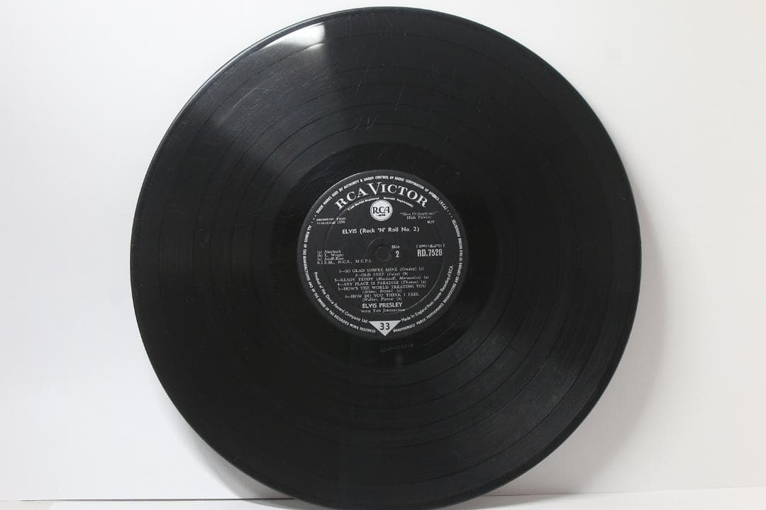 英LP Elvis Rock 'N' Roll No.2 Presley プチ音