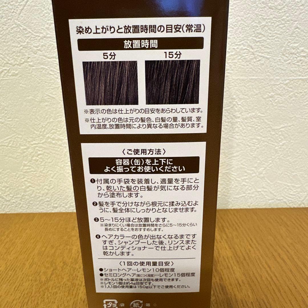 ヘアボーテ　エクラボタニカルエアカラーフォーム　ダークブラウン　2本セット