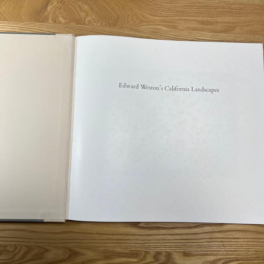 洋書　EDWARD WESTON California Landscapes