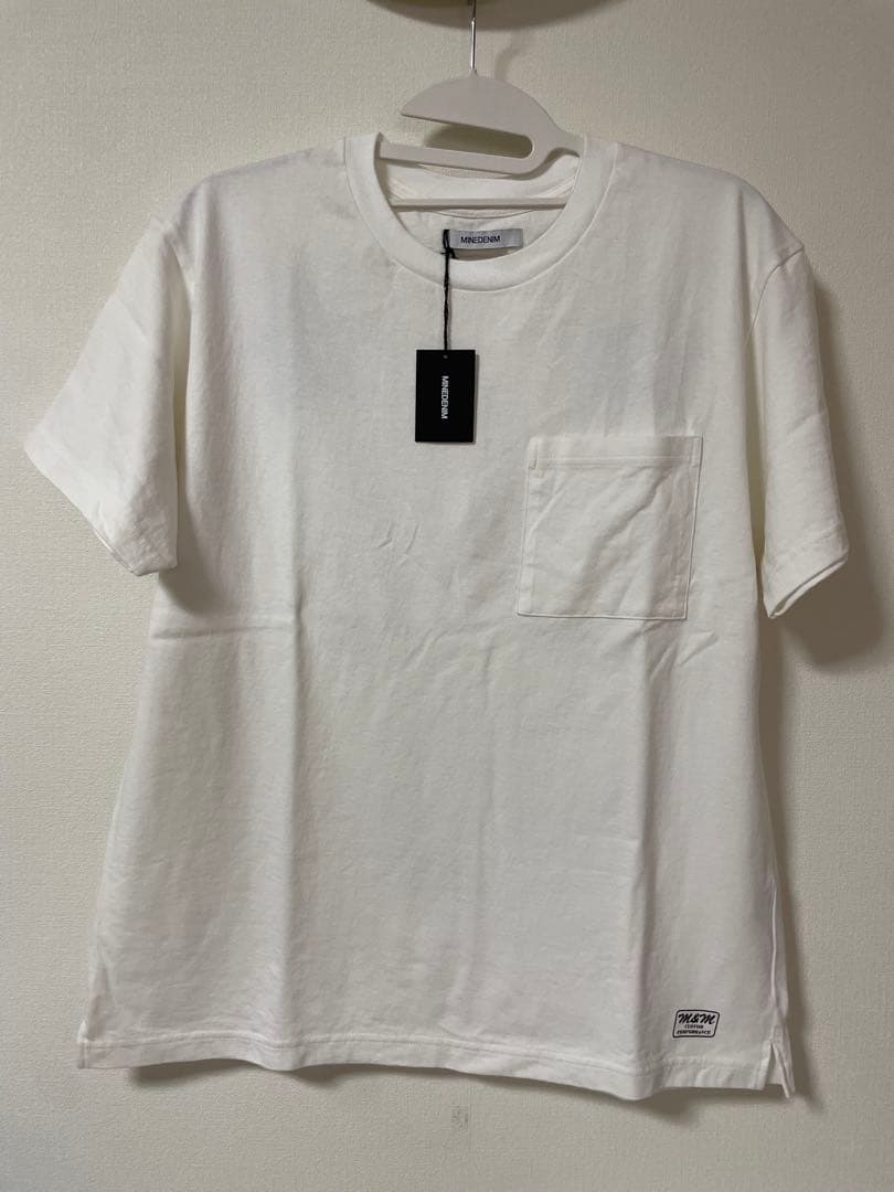 マインデニム× M&M Star Embroidery Pocket Tee