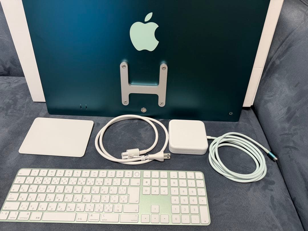 Apple iMac M3 24インチ グリーン,8GB,256GB,VESA
