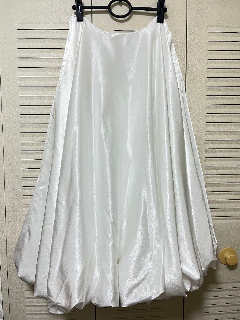 THETOE BERCY BALLON SKIRT white Mサイズ