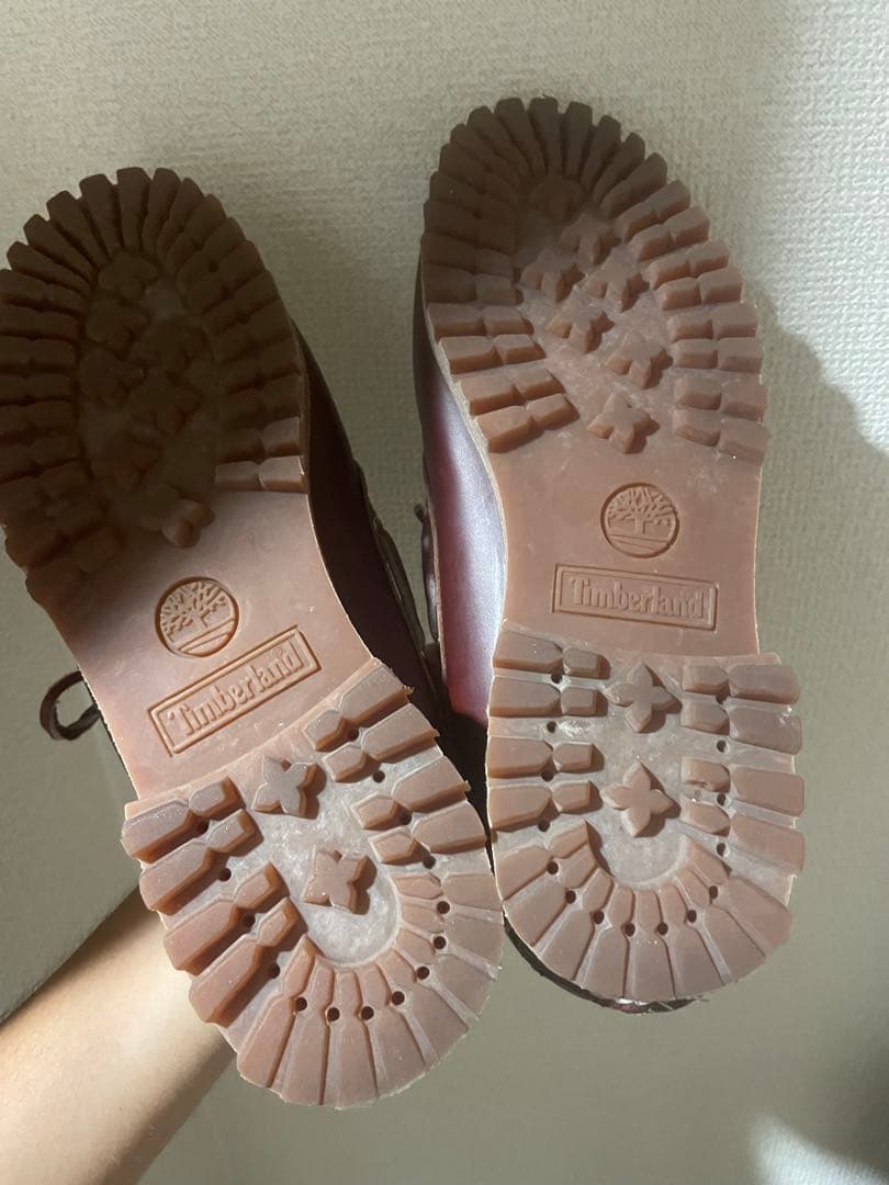 Timberland 3eye 25.5cm スリーアイ　バーガンディ
