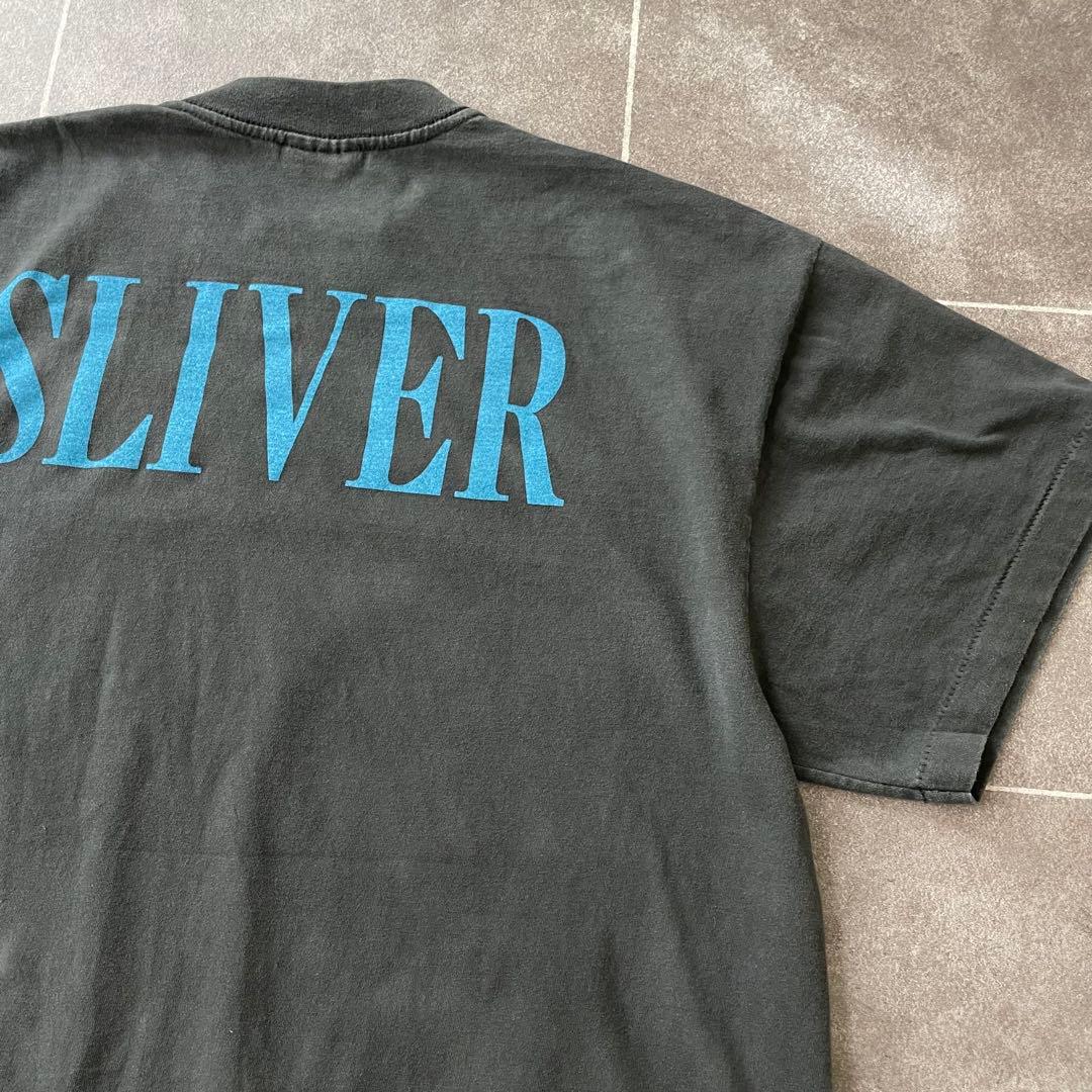Nirvana SLIVER S/S フェードTシャツ 褪黒 XL