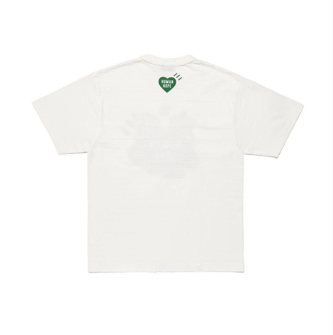 HUMAN HOPE GRAPHIC T-SHIRT ホワイト Sサイズ