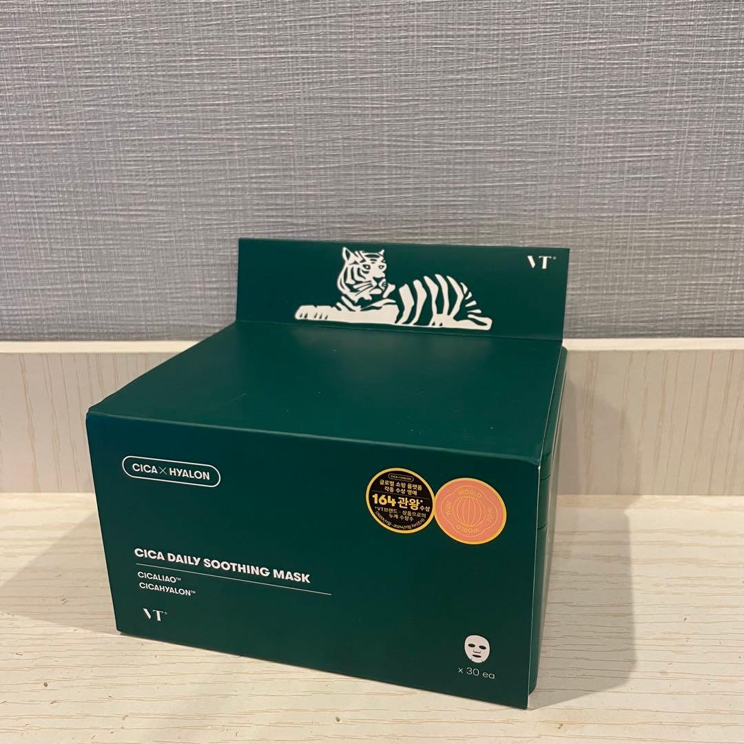 【バラ購入可】CICA DAILY SOOTHING MASK 30枚入り×4箱