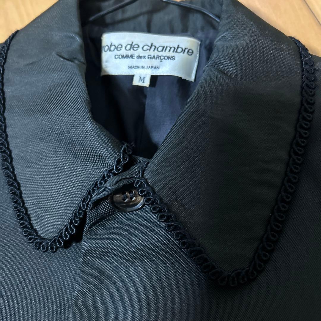 【色褪有】comme des garçons 黒 テーラードジャケット M