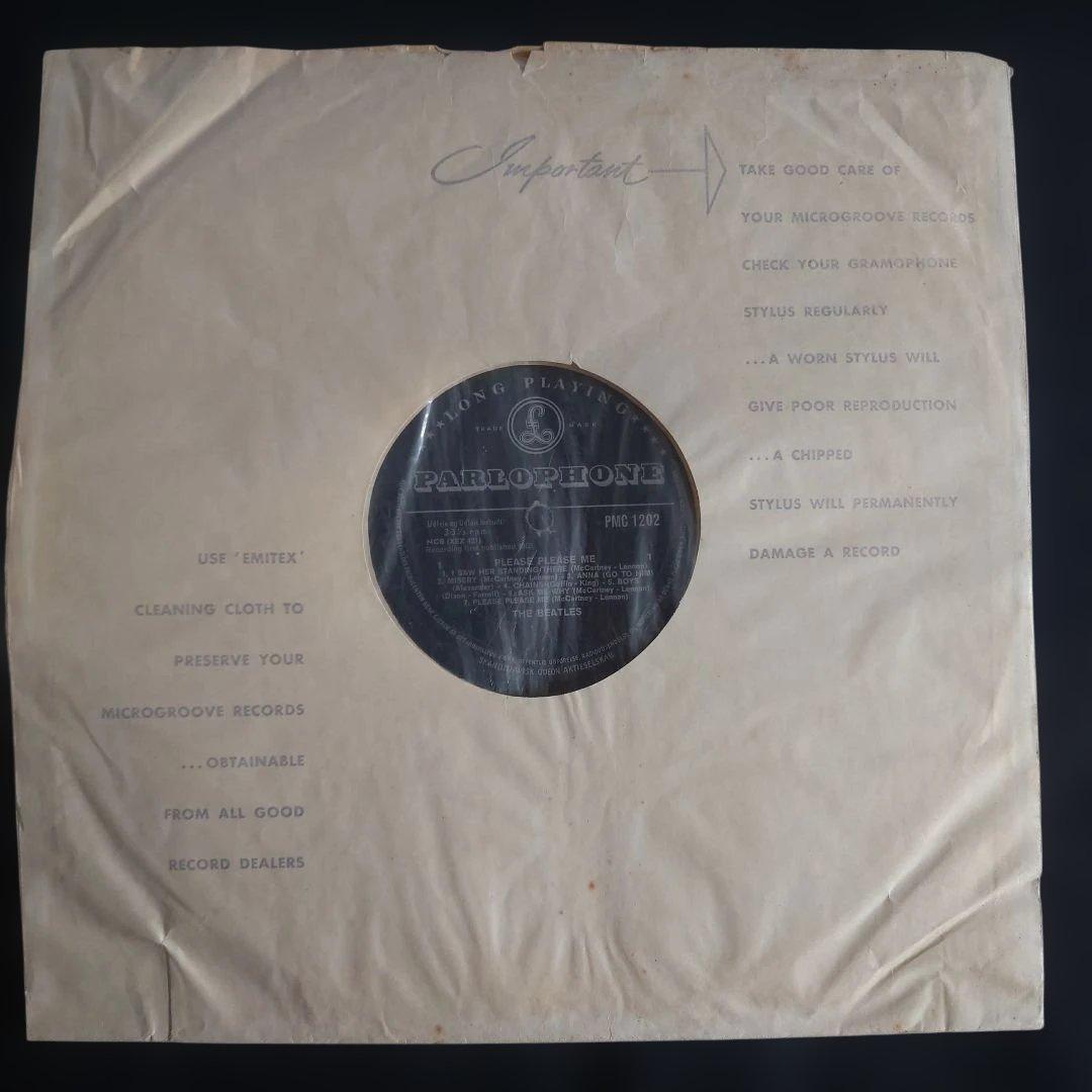 デンマーク盤THE BEATLES PLEASE PLEASE ME完品