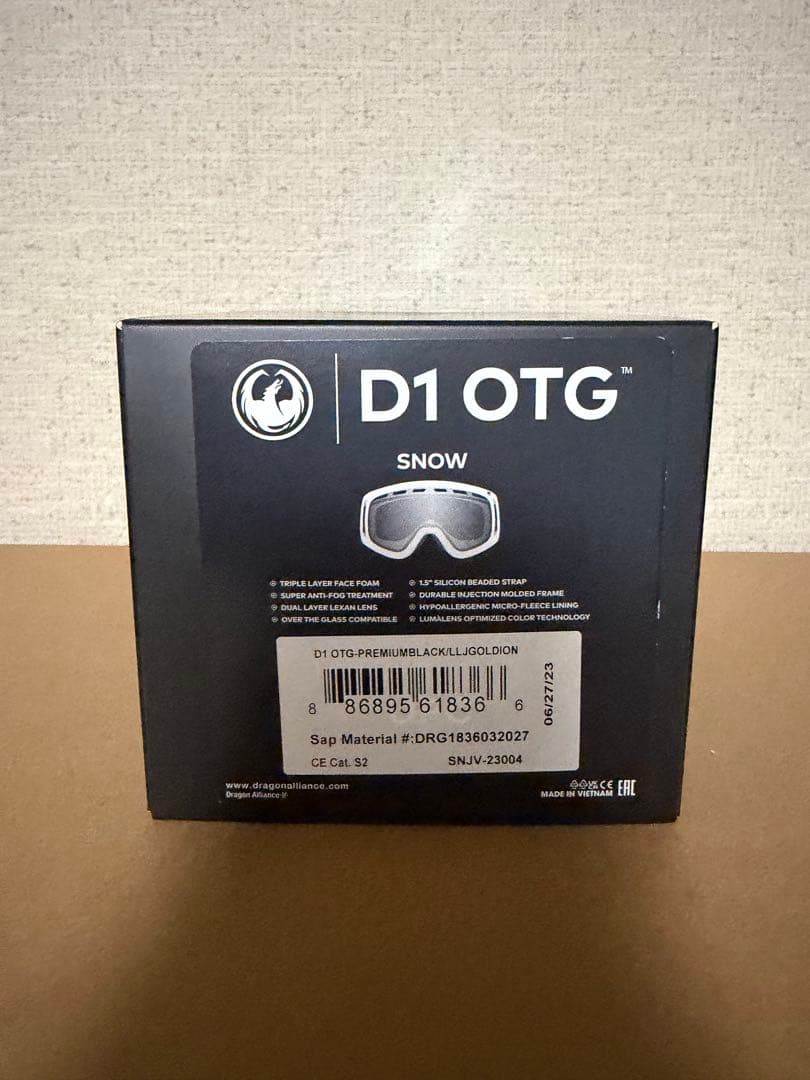 ドラゴンD1 OTG ゴーグル