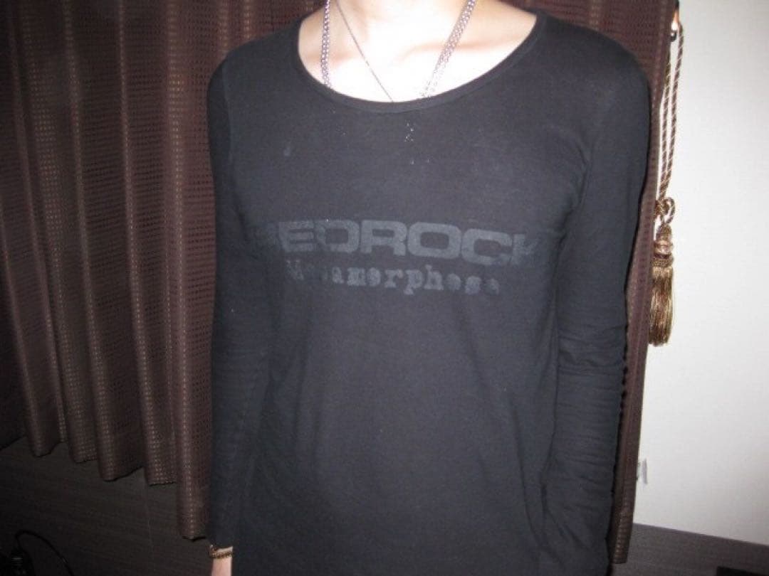 希少 初期 ifsixwasnine bedrock ロングTシャツ vkei