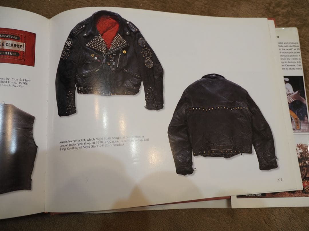 レア絶版 本 Motorcycle Jackets 田中凛太郎 ライダースJK