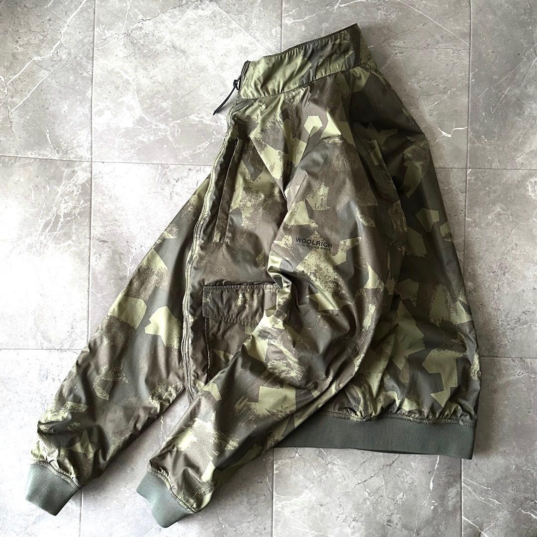 WOOLRICH リバーシブル カモフラージュ ブルゾン スウィングトップ L