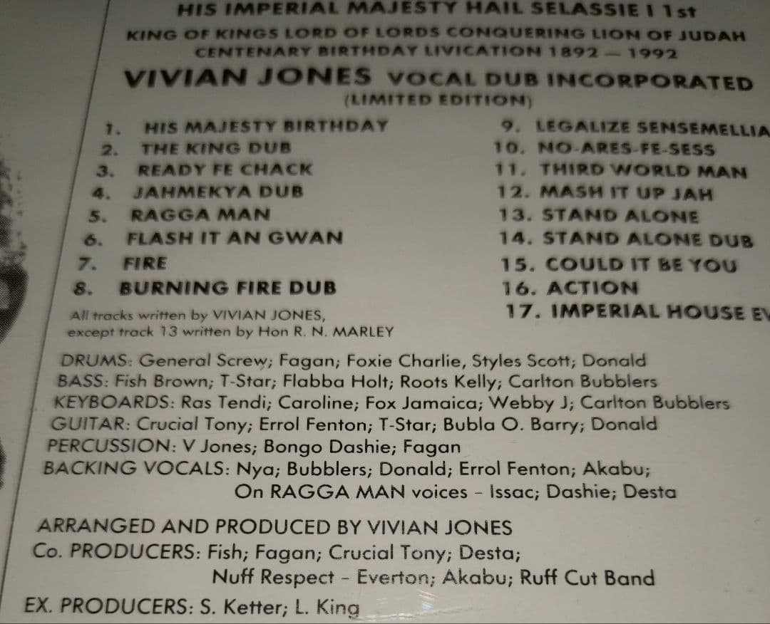 洋楽 Vivian Jones & Vocal Dub Incorporated
