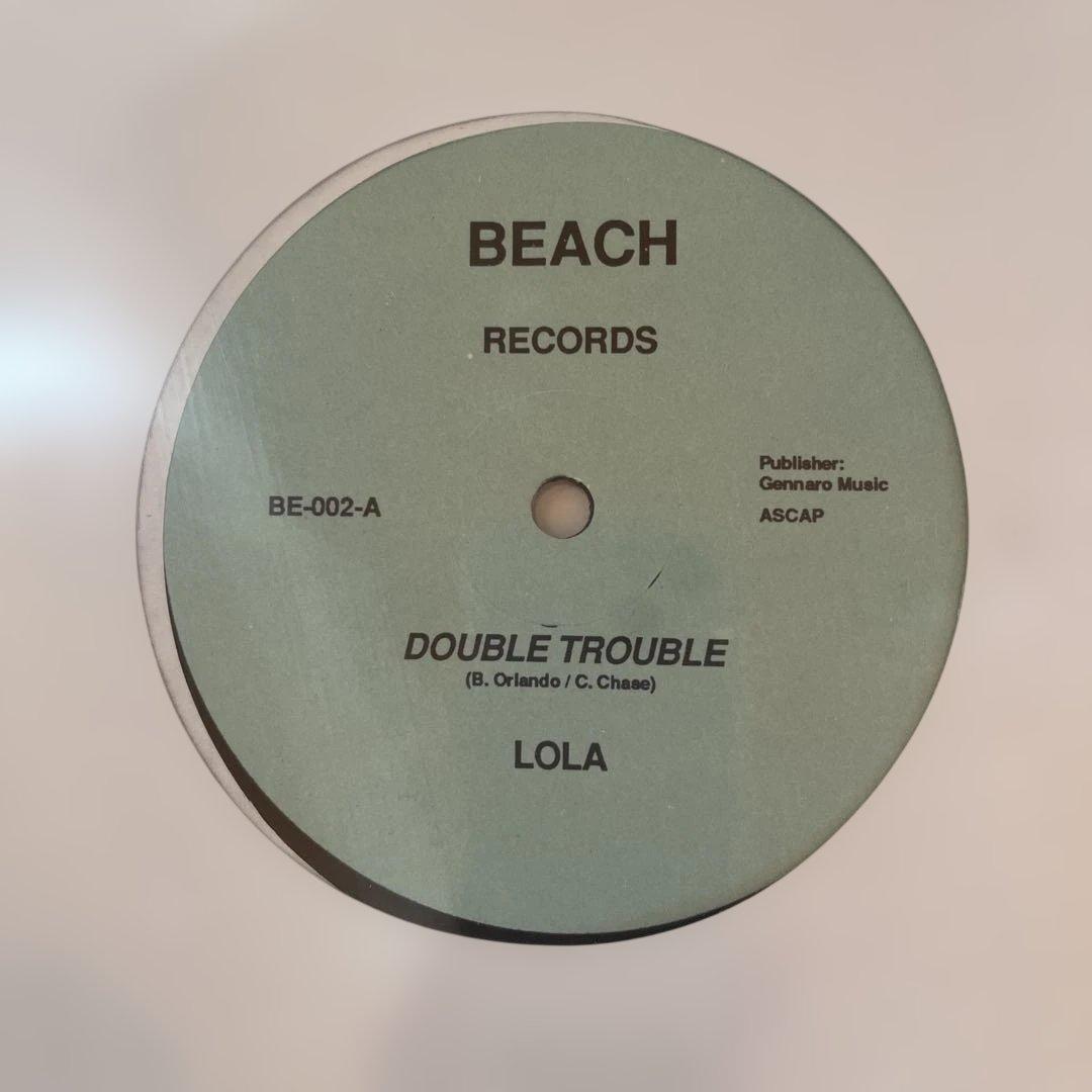 洋楽 LOLA DOUBLE TROUBLE BOBBY O