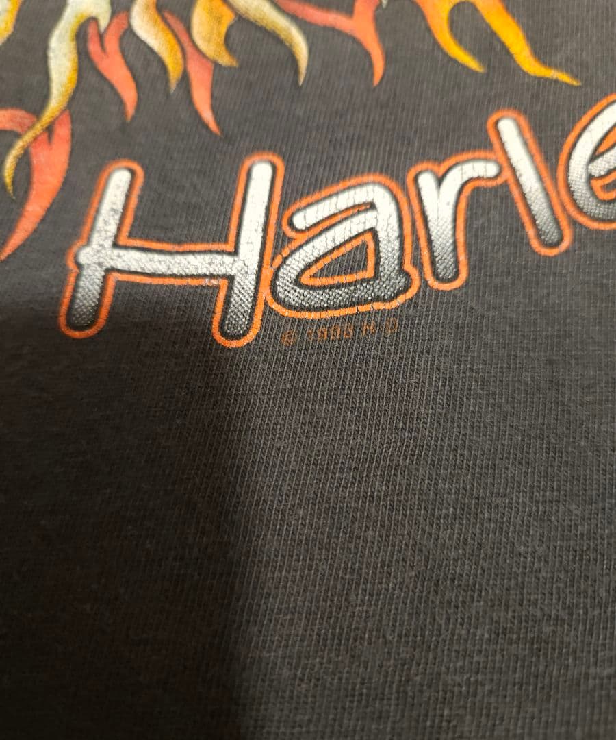 Harley Davidson 90s ヴィンテージ ハーレー　ロンT