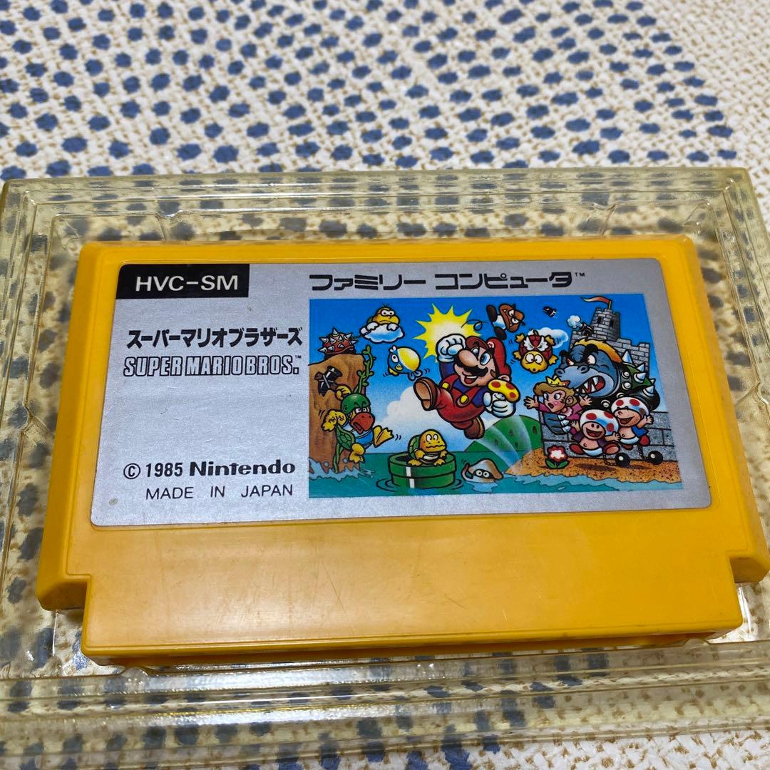 「スーパー マリオ ブラザーズ」　ファミコン