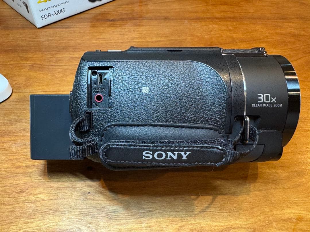 美品　SONY FDR-AX45 4K ビデオカメラ本体　ハンディカム