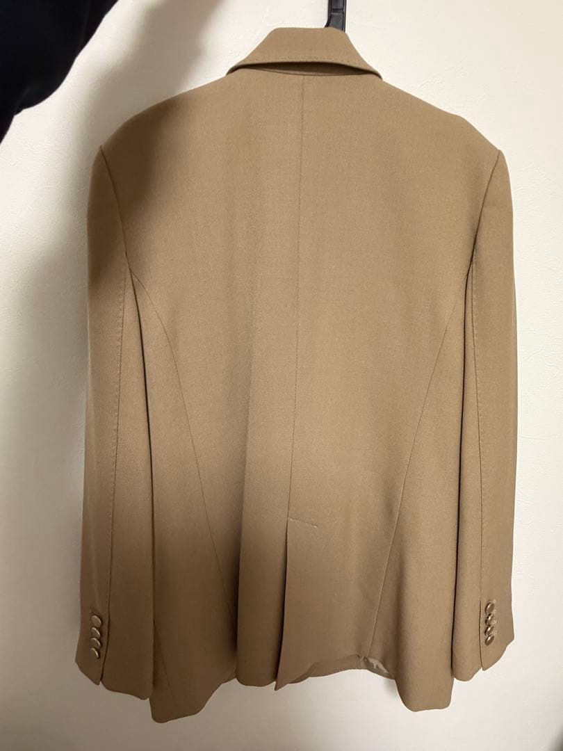 anuans ベーシックダブルジャケット BEIGE