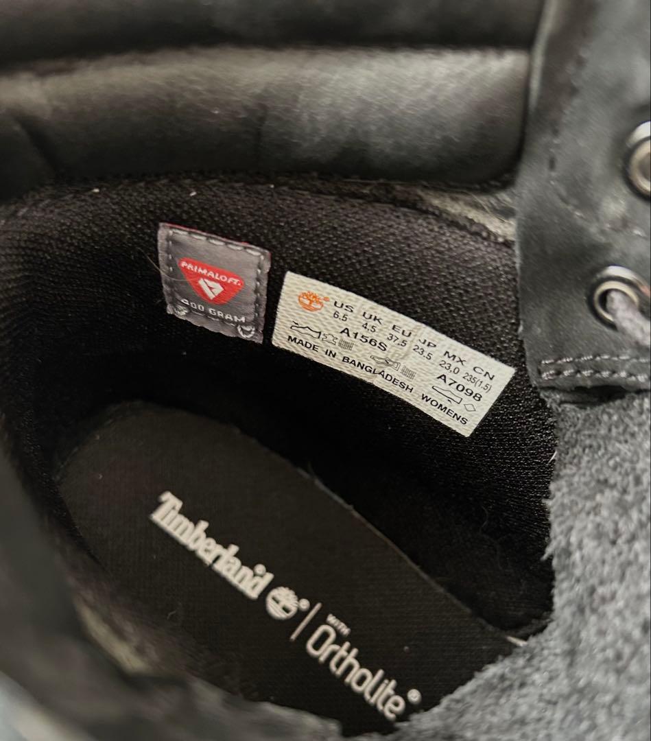 Timberland 6インチリンデンウッド プレミアムWPブーツ 23.5 黒