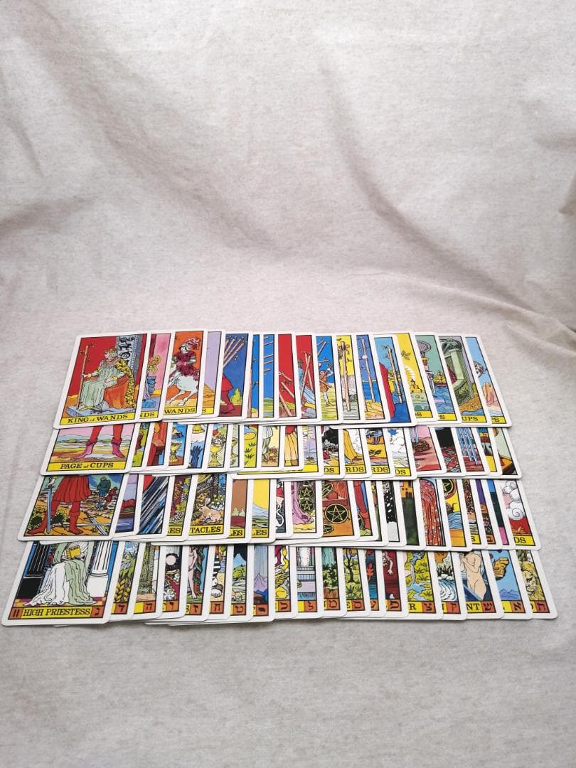 TAROT book＆cards 木星 王 ※送料無料　即購入可