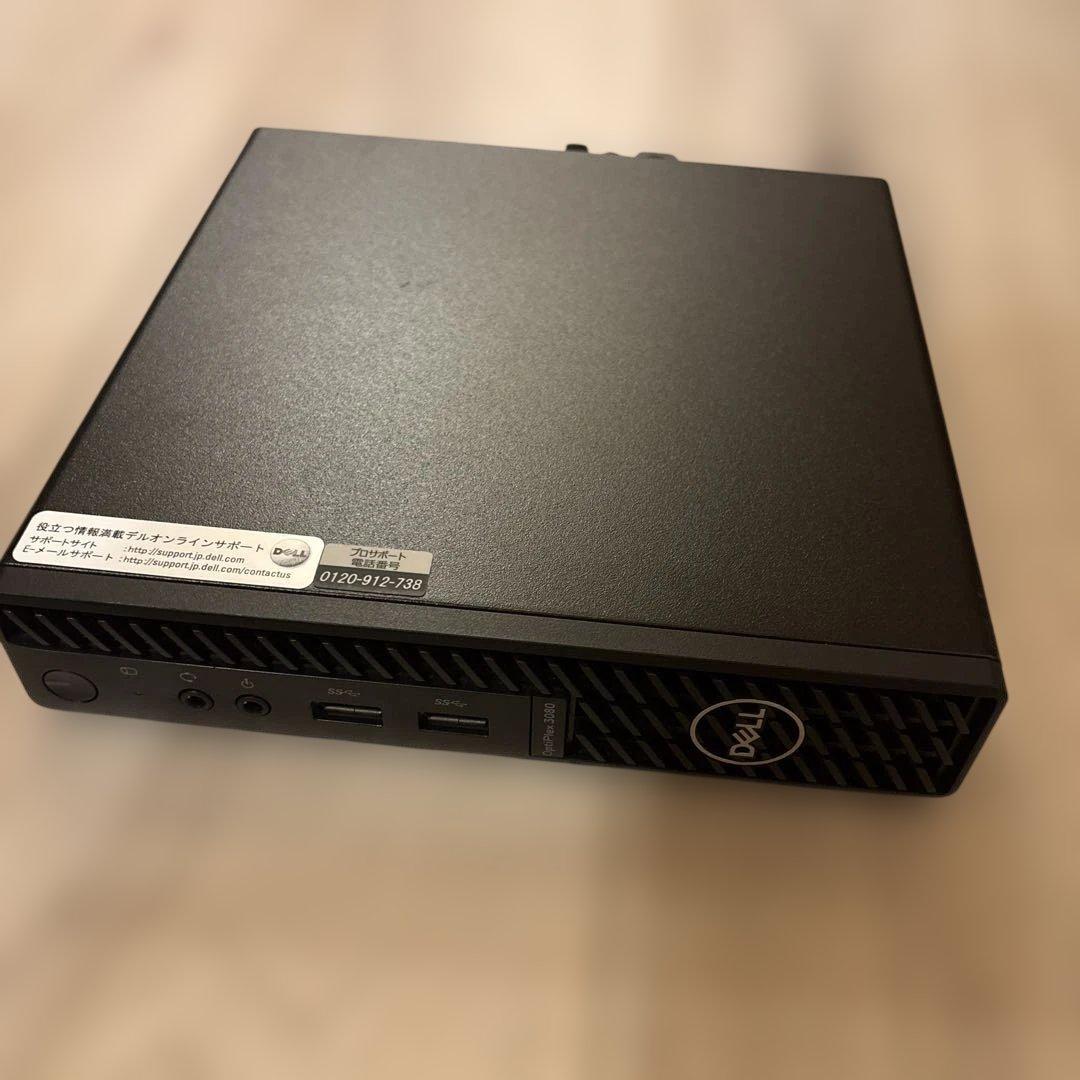 Dell OptiPlex 3080 Micro デスクトップPC ①