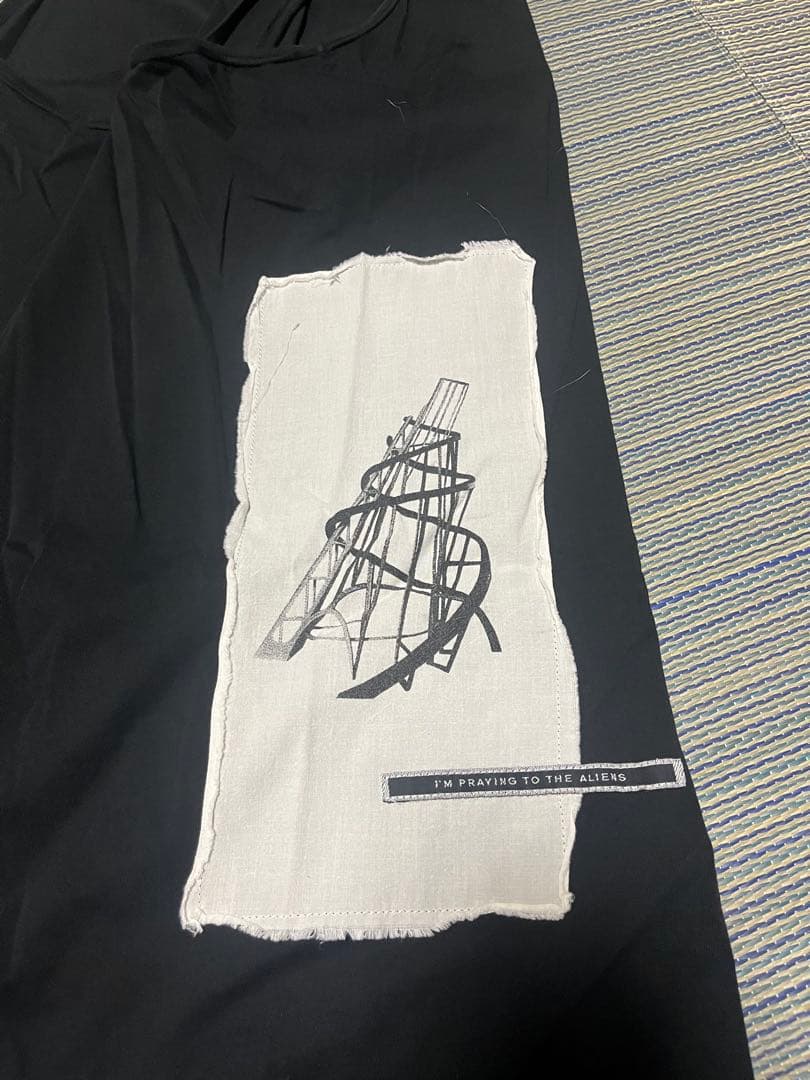 RICK OWENS DRKSHDWブラックノースリーブタンクトップ