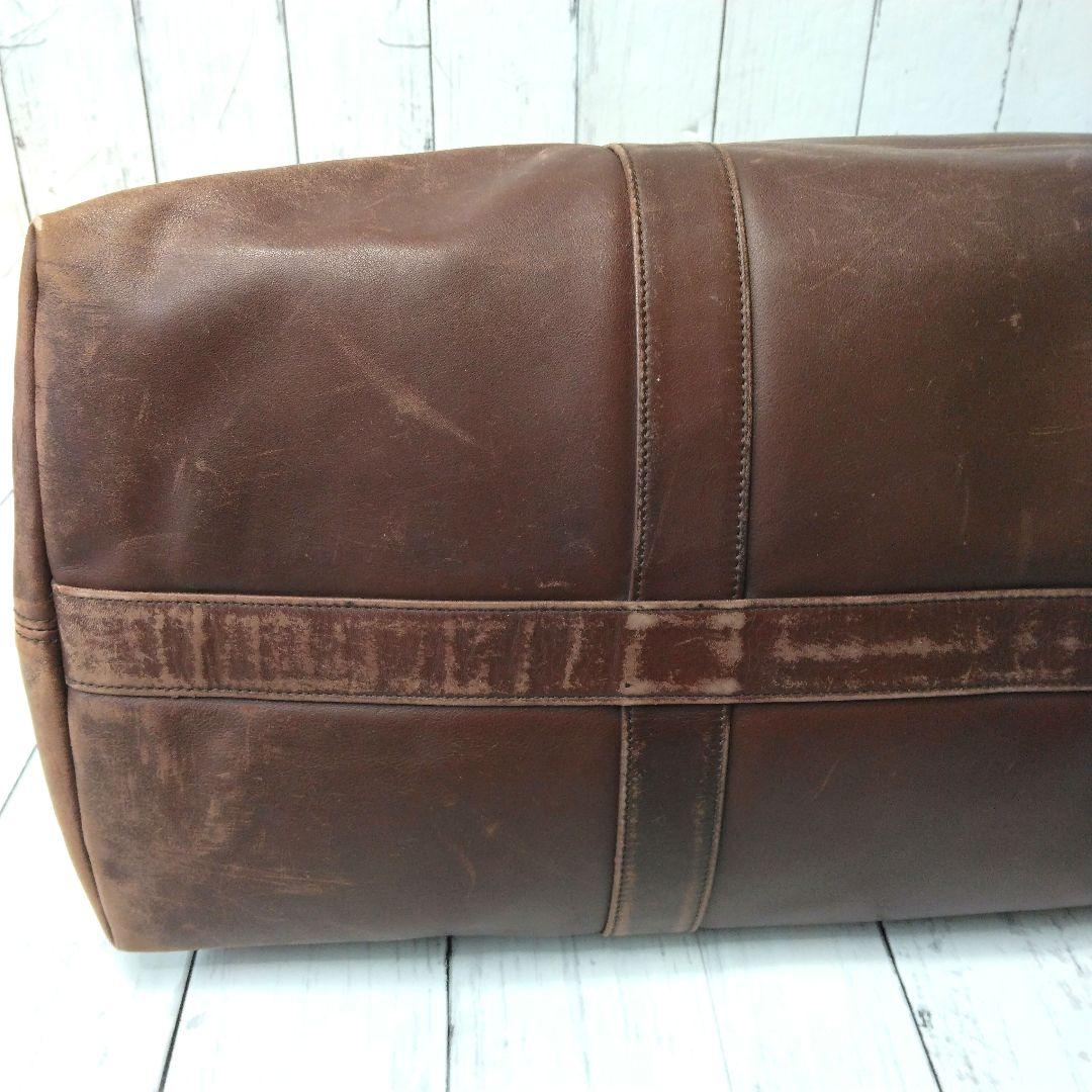 COACH ボストンバッグ　大型　57cm オールドコーチ　オールレザー