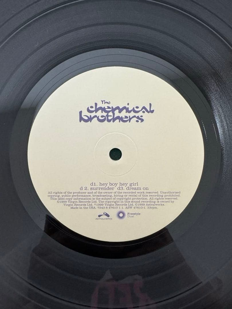 THE CHEMICAL BROTHERS レコード　original