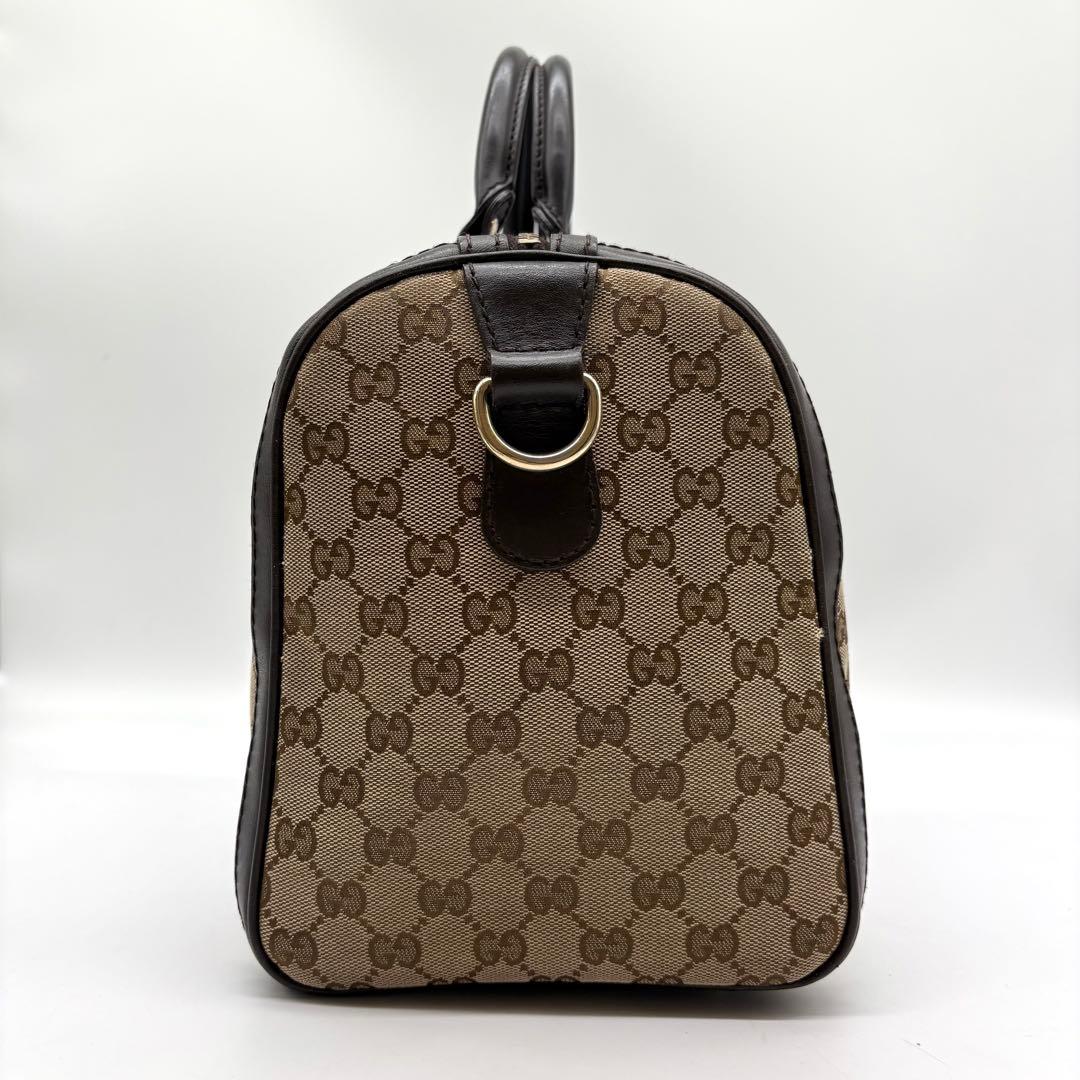 【極美品】GUCCI ボストンバッグ GGキャンバス シェリーライン 2way