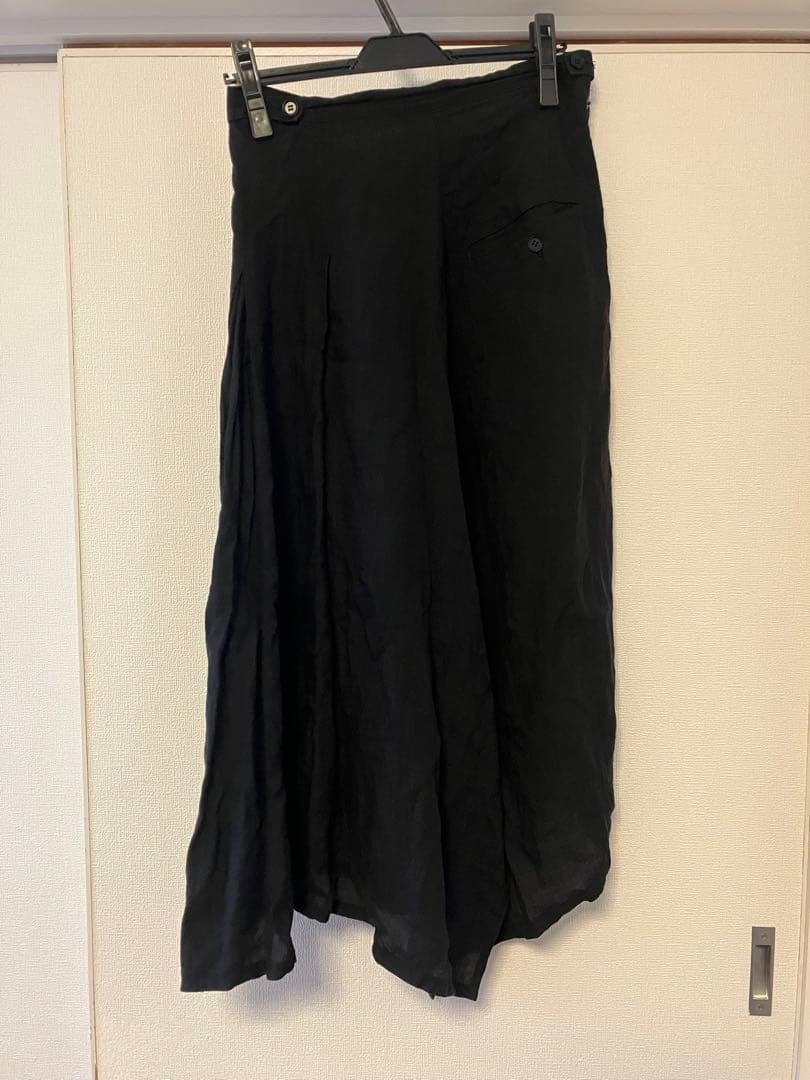 【3/7で販売終了】YohjiYamamoto ヨウジヤマモト ロングスカート