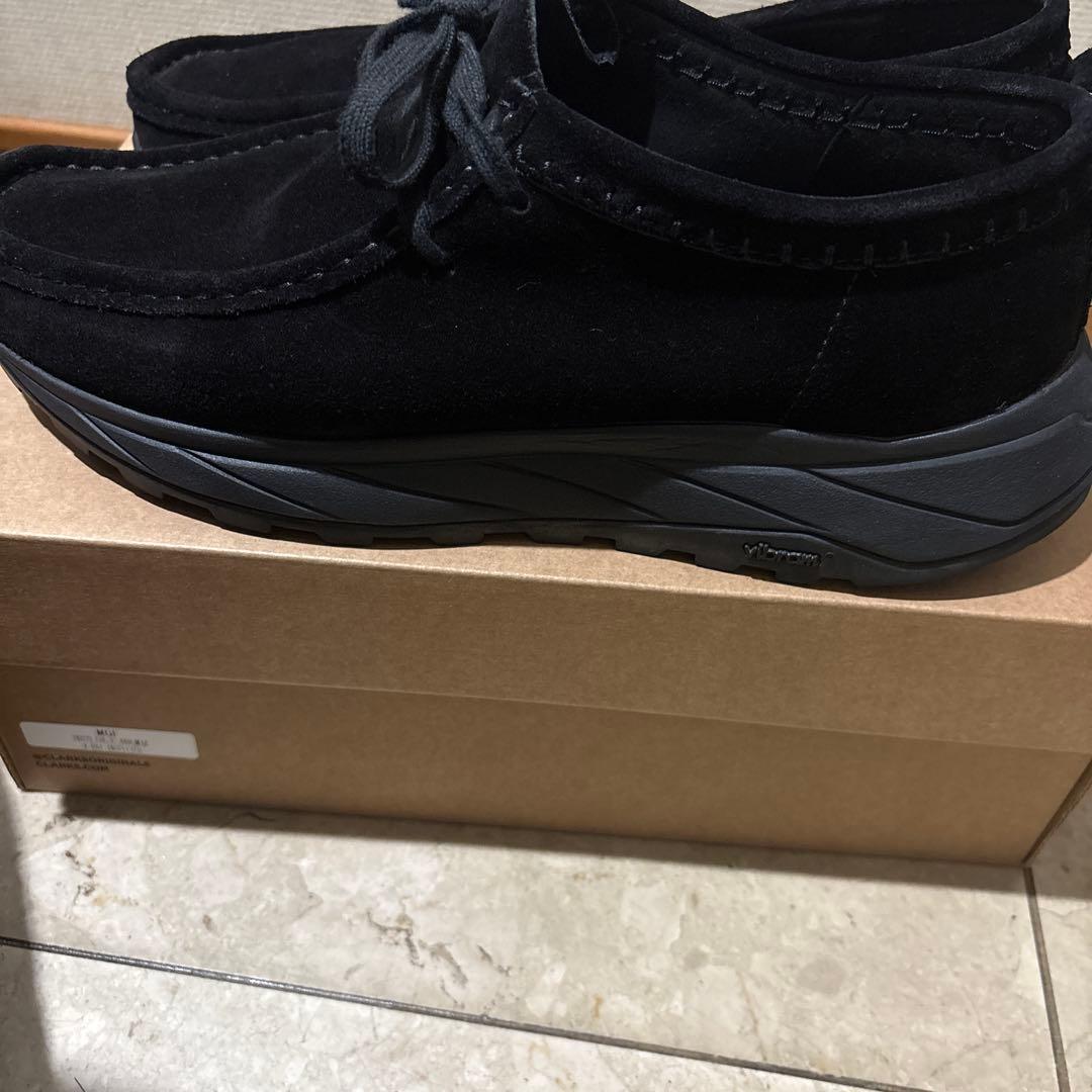 【美品✨】クラークスWalla Eden Lo ブラック・スレート 8.5