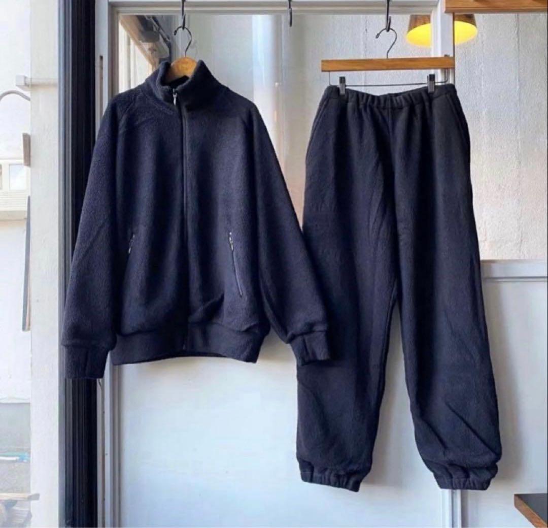 デザイナー着用　COMOLI ウールフリース セットアップ