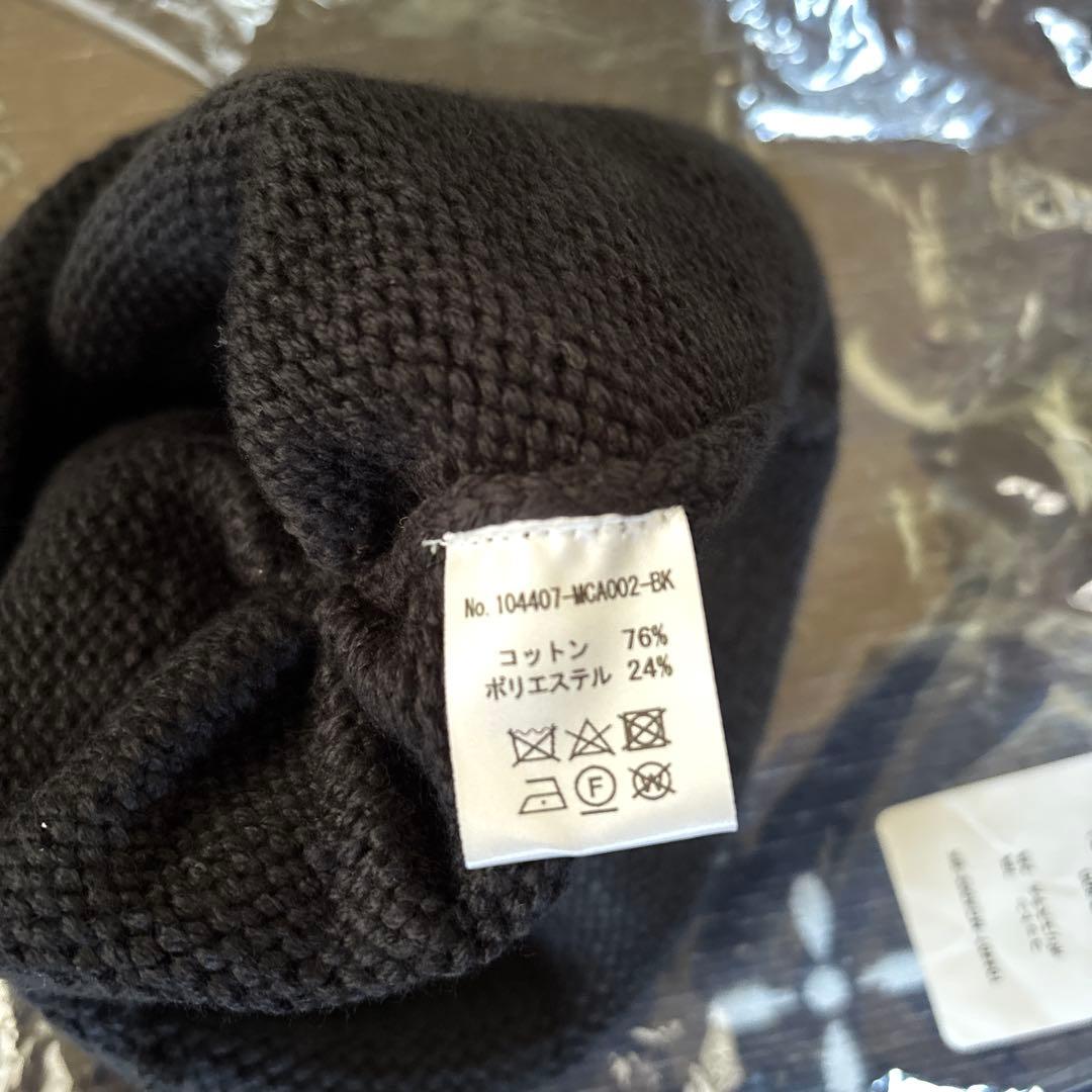 帽子 mu_ KNIT cap