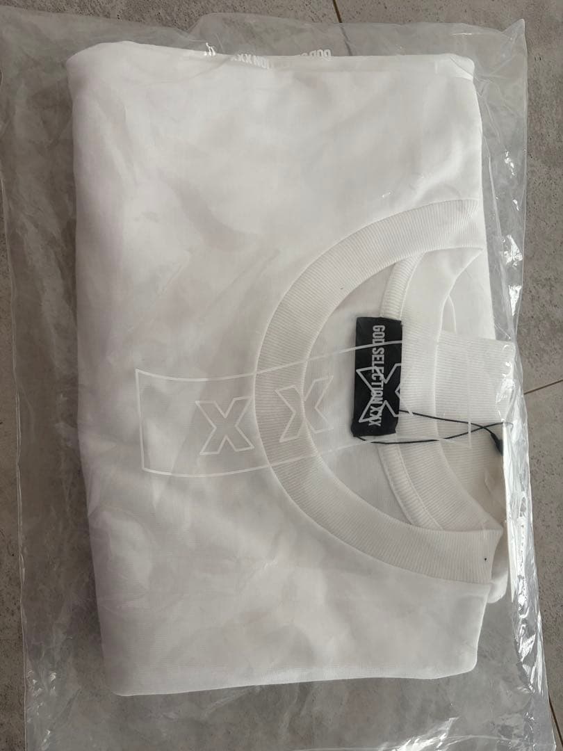GOD SELECTION XXX ホワイト Tシャツ XXL 長袖　最終値下げ