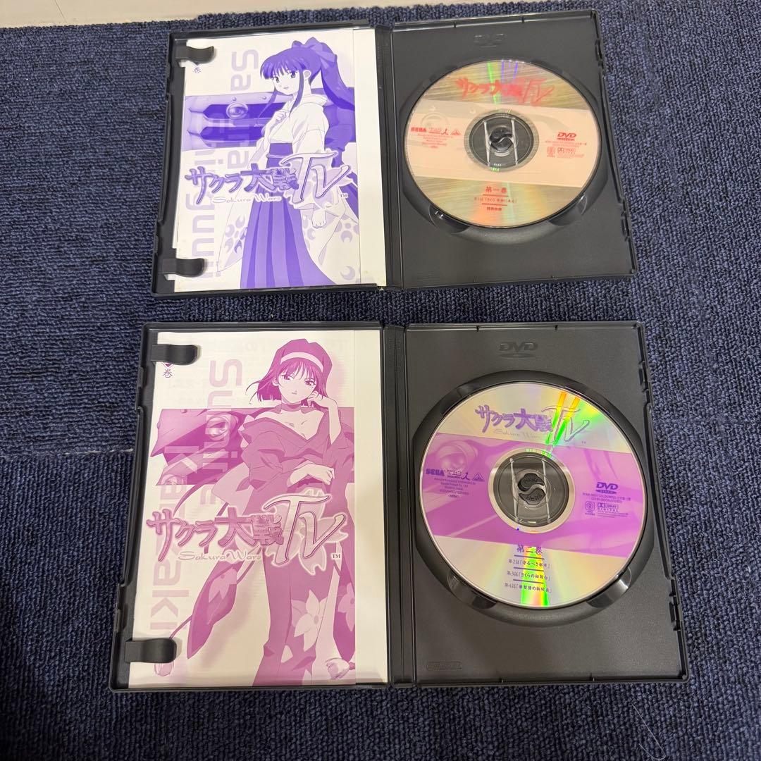 サクラ大戦 DVD セット 桜華絢爛 TV版 サクラ大戦IV 全巻まとめ売り