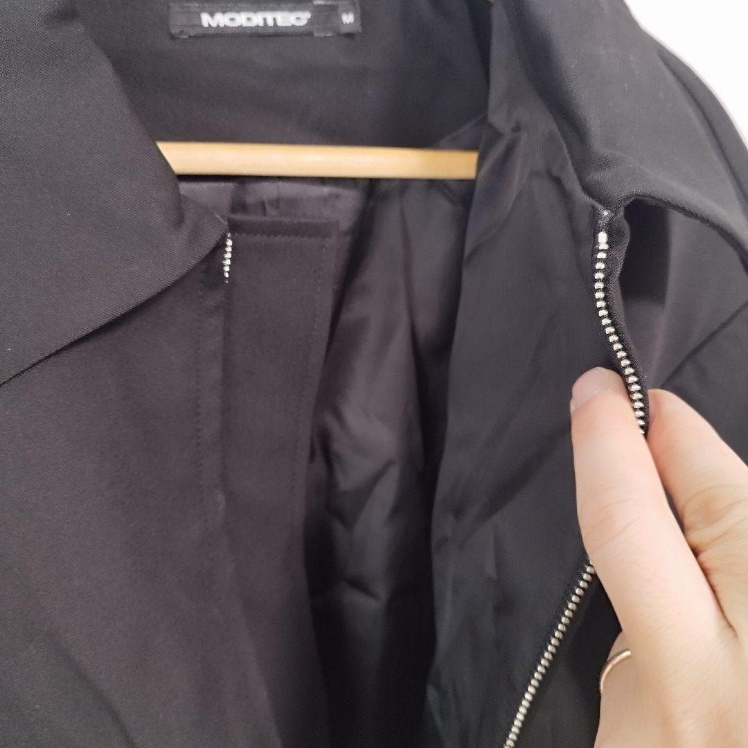 Mサイズ MODITEC flying flat jacket 短丈 ブラック
