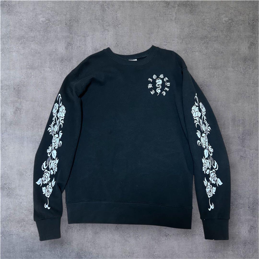 888（sho）くん着用。Thug style 黒スウェット