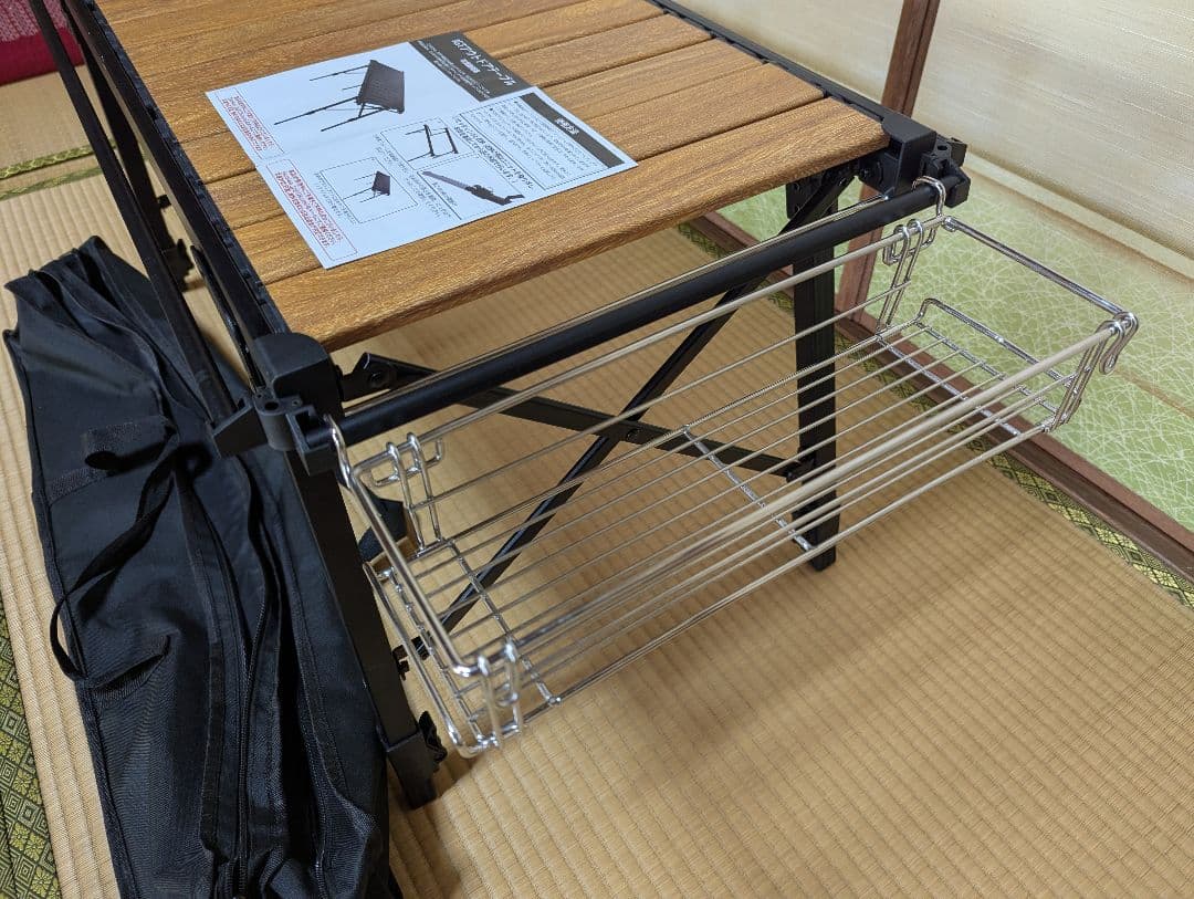 IGTアウトドアテーブル　拡張パーツ2種付き