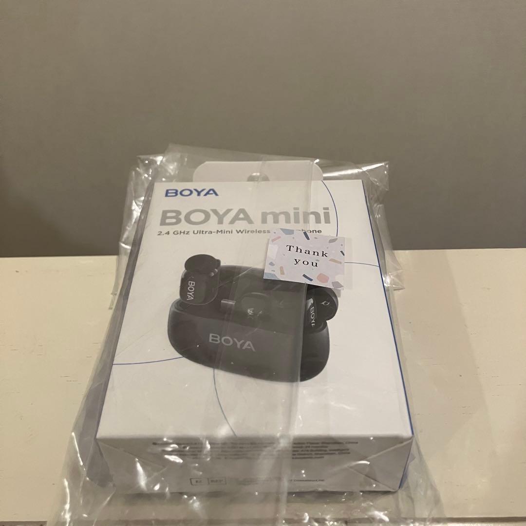 即購入OK★新品未開封★BOYA mini ワイヤレスマイク　USB-C