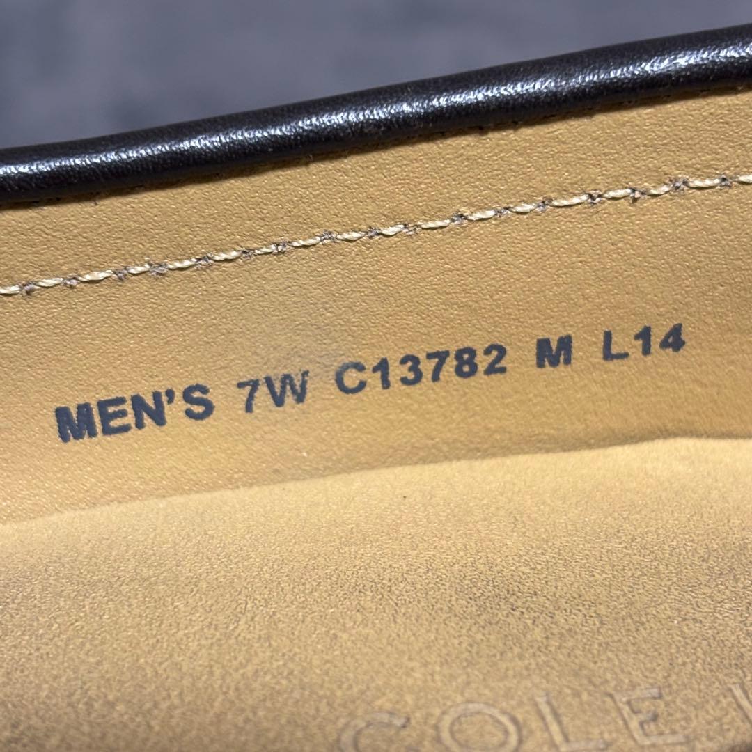 極美品　コールハーン　ドライビングシューズ　ダークブラウン　本革　1953
