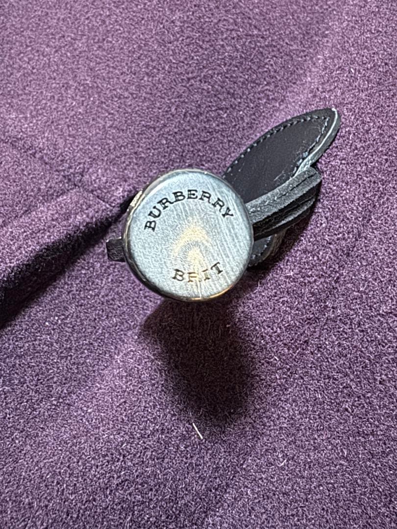 BURBERRY BRIT ダッフルコート ノバチェック ショート丈 XLサイズ
